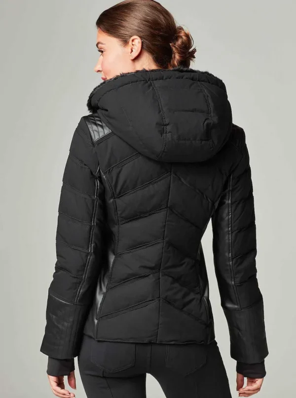 Women Blanc Noir Puffers & Coats*Asym Moto Puffer