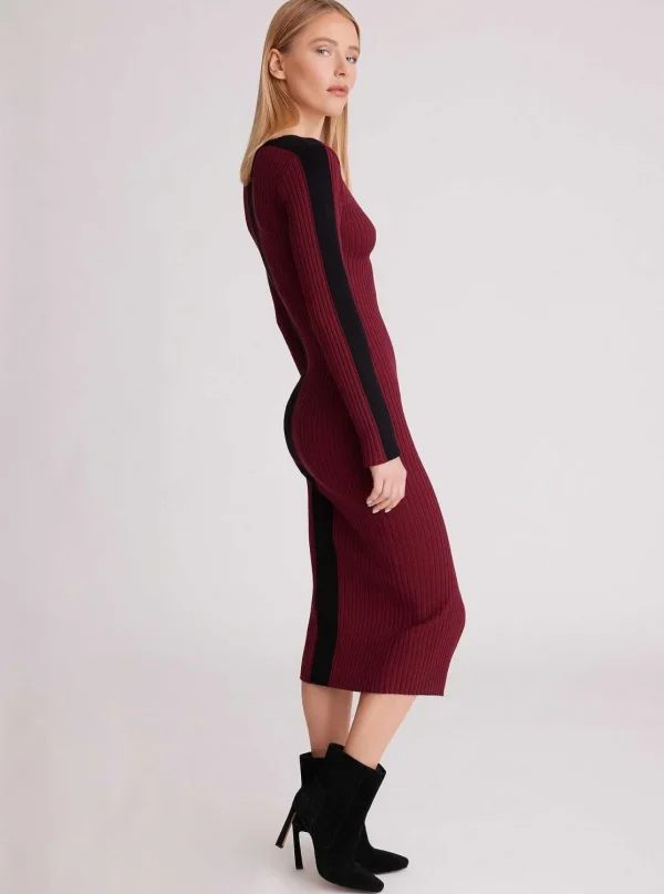 Women Blanc Noir Sweaters*Blair V Neck Sweater Dress