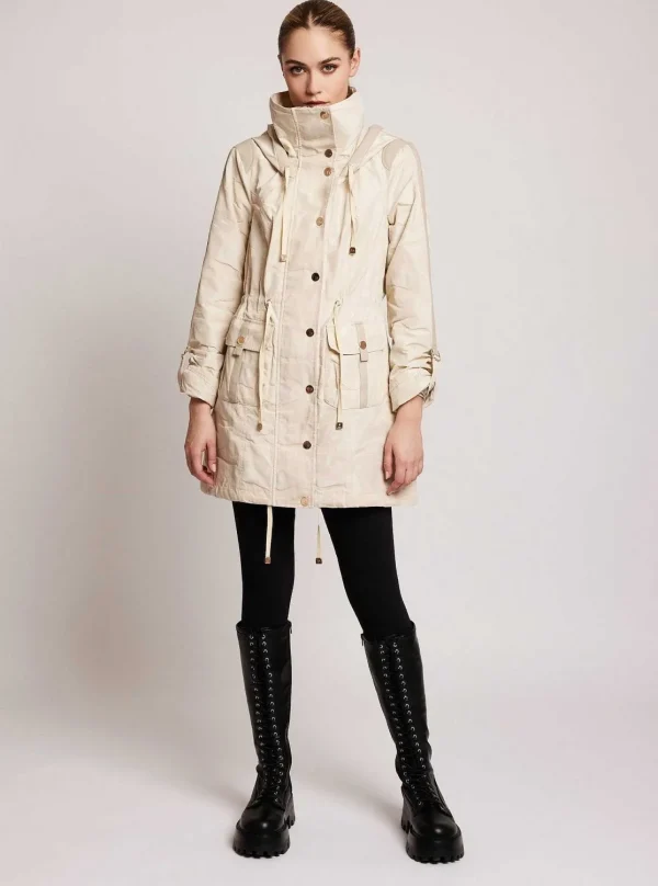 Women Blanc Noir Jackets & Anoraks*Camo Anorak Gold Collection