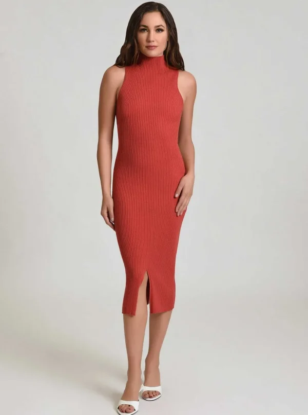 Women Blanc Noir Dresses And Jumpsuits*Charlotte Mock Neck Tank Dress
