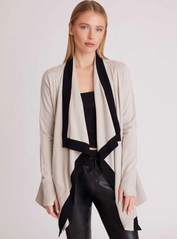Women Blanc Noir Tops*Color Blocked Portola Cardigan