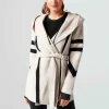 Women Blanc Noir Travel*Handmade Wool Traveler Jacket