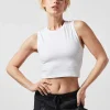 Women Blanc Noir Tops*Infinity Crop