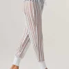 Women Blanc Noir Activewear*Linear Mesh Jogger
