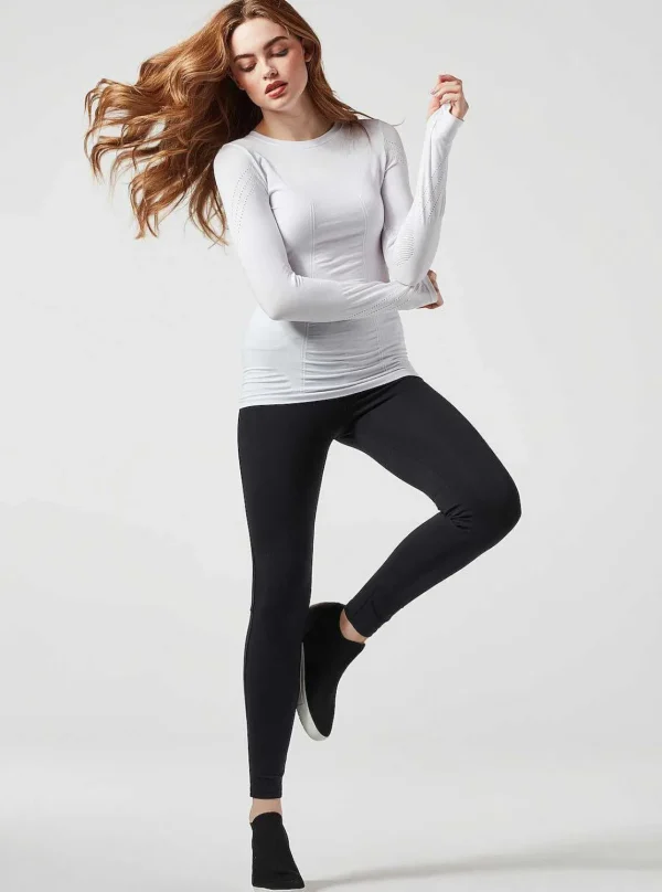 Women Blanc Noir Activewear*Ls Magnetic Top
