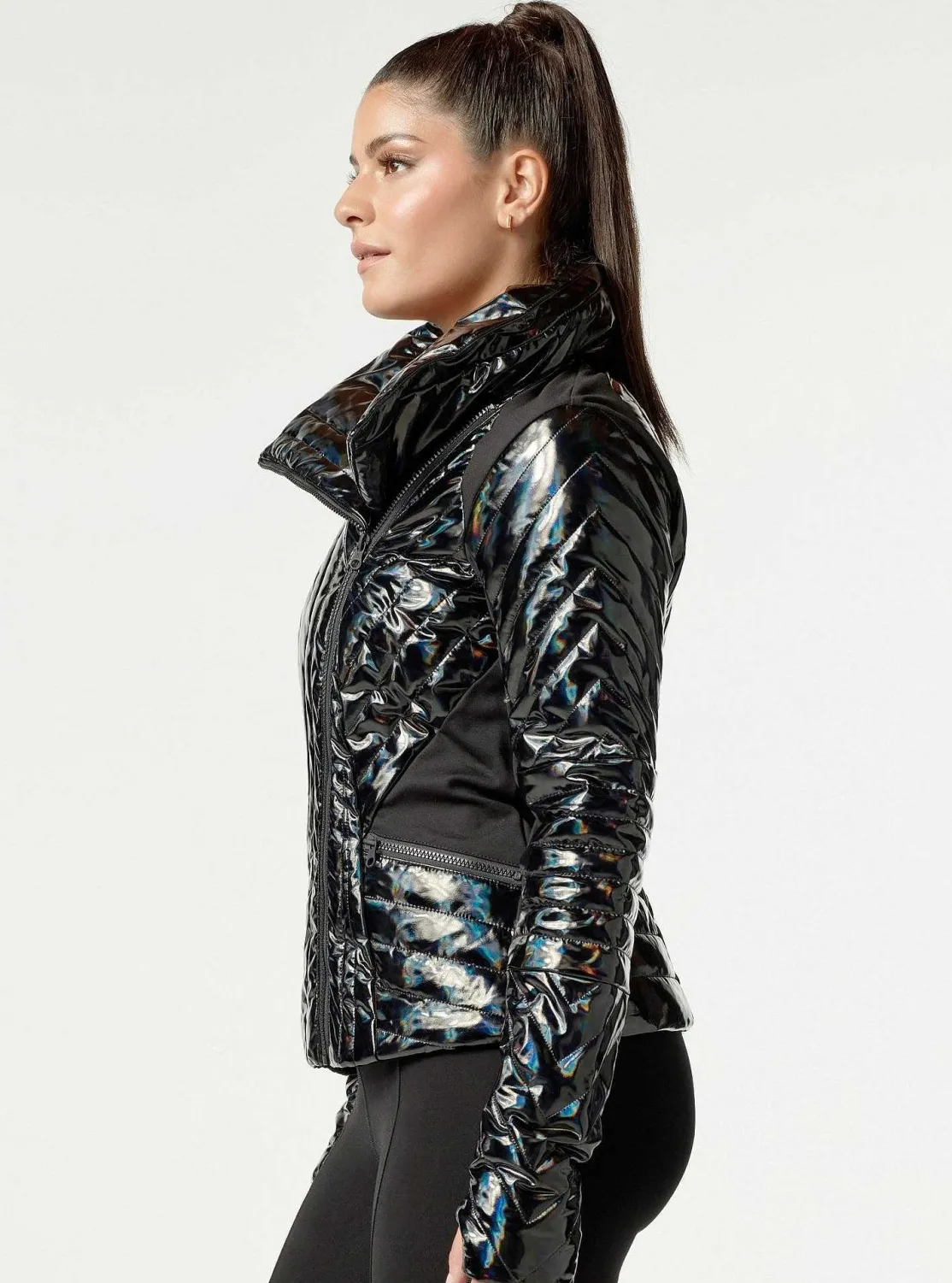 motion_panel_puffer_1.webp Women Blanc Noir Puffers & Coats*Motion Panel Puffer