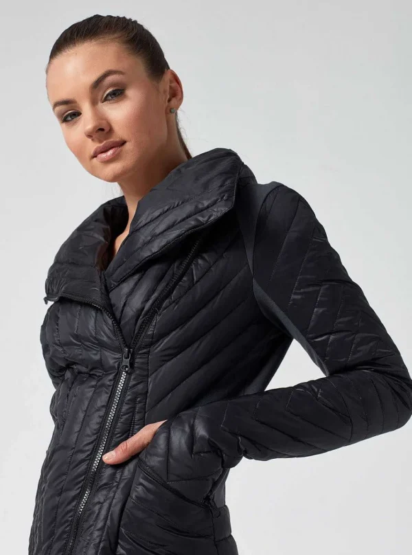 Women Blanc Noir Puffers & Coats*Motion Panel Puffer - Down Filled