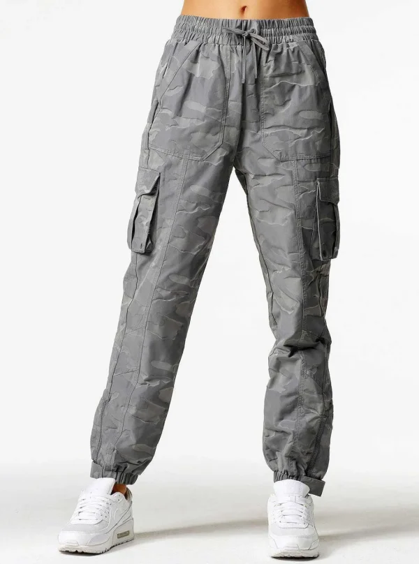 Women Blanc Noir Bottoms*New Camo Pant