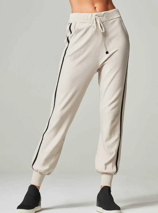 Women Blanc Noir Bottoms*Portola Jogger
