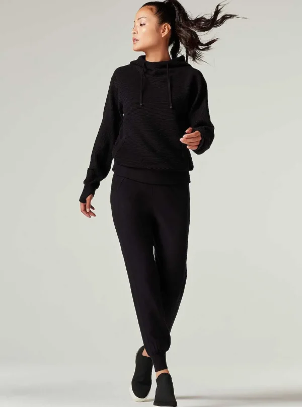 Women Blanc Noir Bottoms*Portola Jogger