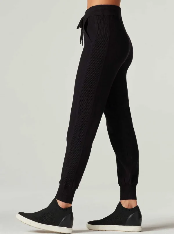 Women Blanc Noir Bottoms*Portola Jogger