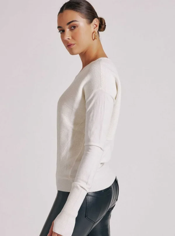 Women Blanc Noir Sweaters*Portola V Neck