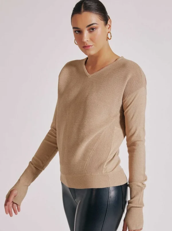 Women Blanc Noir Sweaters*Portola V Neck