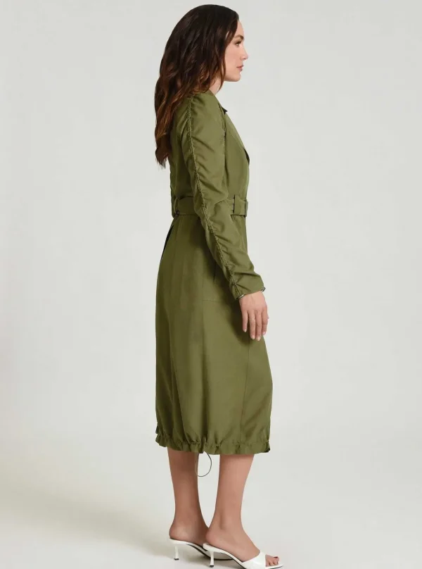 Women Blanc Noir Olive*Soft Penelope Trench