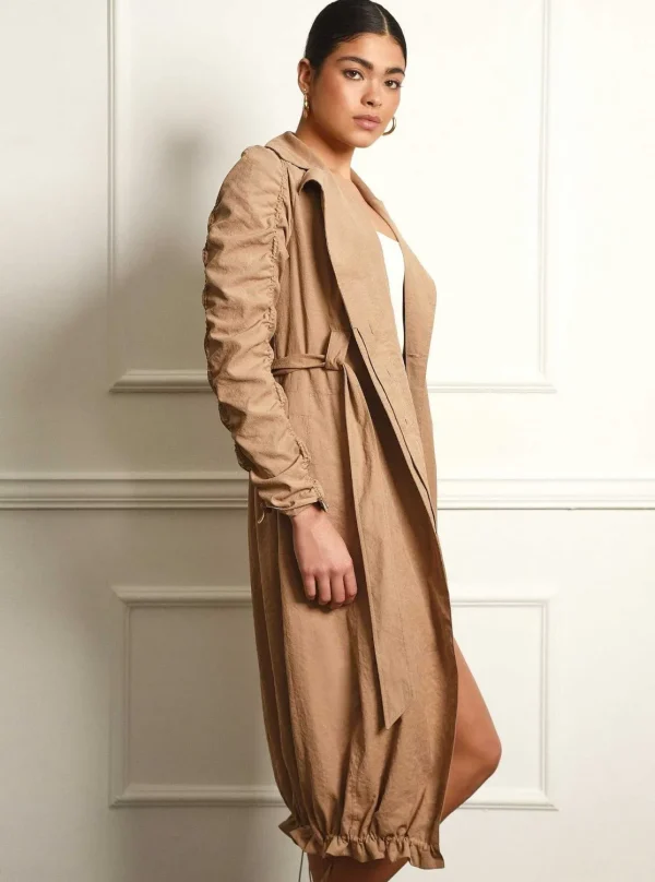 Women Blanc Noir Olive*Soft Penelope Trench