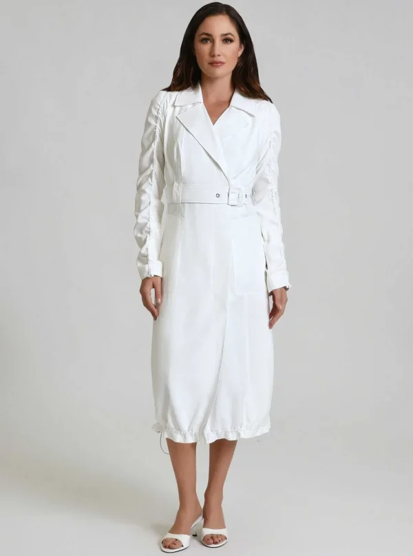 Women Blanc Noir Olive*Soft Penelope Trench