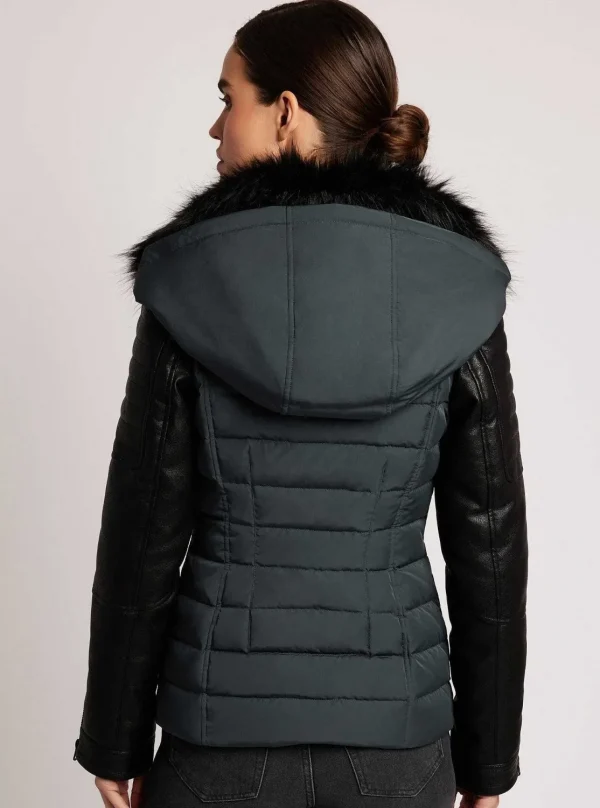 Women Blanc Noir Puffers & Coats*Sophia Hooded Jacket