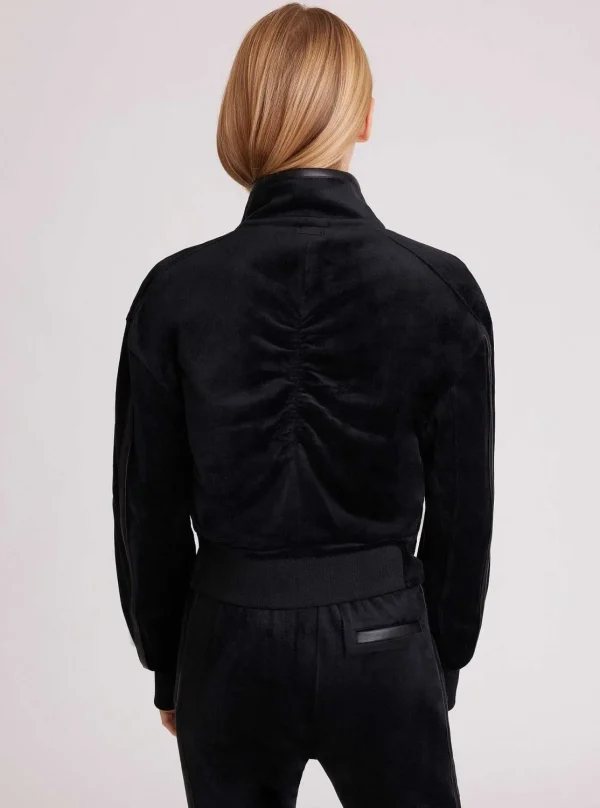 Women Blanc Noir Tops*Sporty Velour Jacket