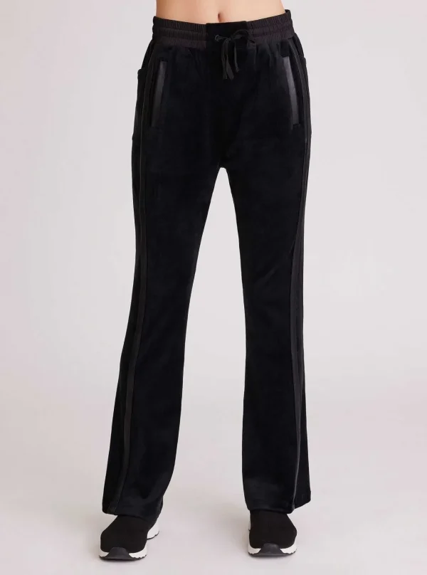 Women Blanc Noir Activewear*Sporty Velour Pant