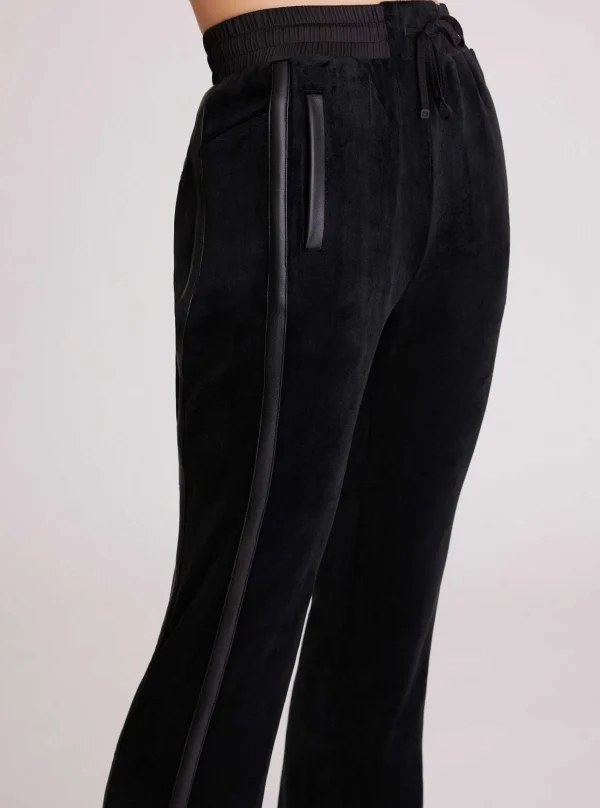 Women Blanc Noir Activewear*Sporty Velour Pant