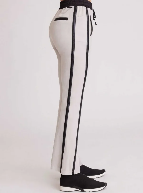 Women Blanc Noir Activewear*Sporty Velour Pant