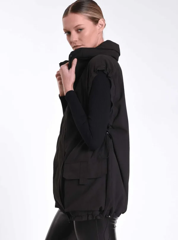 Women Blanc Noir Tops*Svetlana Oversize Vest