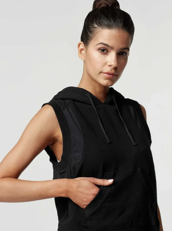 Women Blanc Noir Tops*Tempest Hoodie