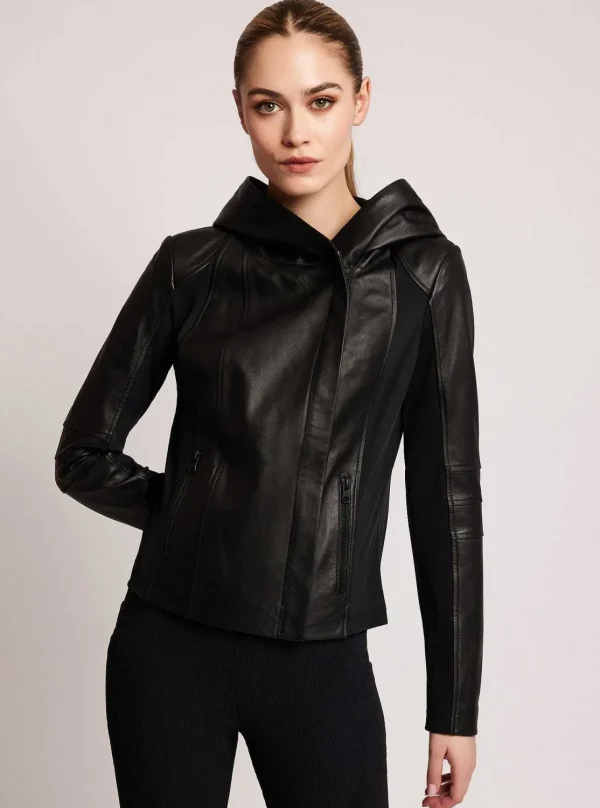 Women Blanc Noir Motos*Too Shy Jacket