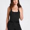Women Blanc Noir Tops*Zip Front Bodysuit